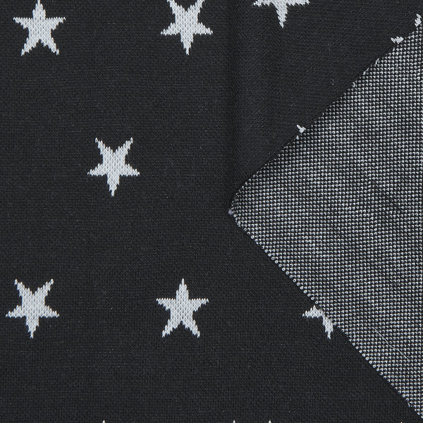 STAR MOTIVE JACQUARD KNIT PONTE