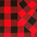 BI-COLOR PLAID WOOL TWEED