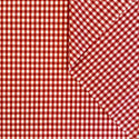 SMALL GINGHAM CHECK (3/8" X 5/16") COTTON MUSLIN