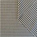 SMALL GINGHAM CHECK (3/8" X 5/16") COTTON MUSLIN