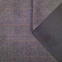 GLEN CHECK DOUBLE FACE WOOL BLEND