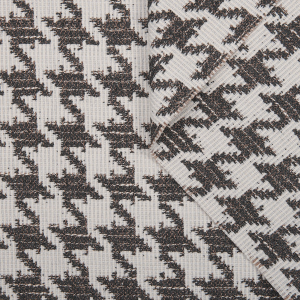 HOUNDSTOOTH JACQUARD TWEED